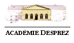 Académie Desprez - Page d'accueil - Homepage - Hemsida